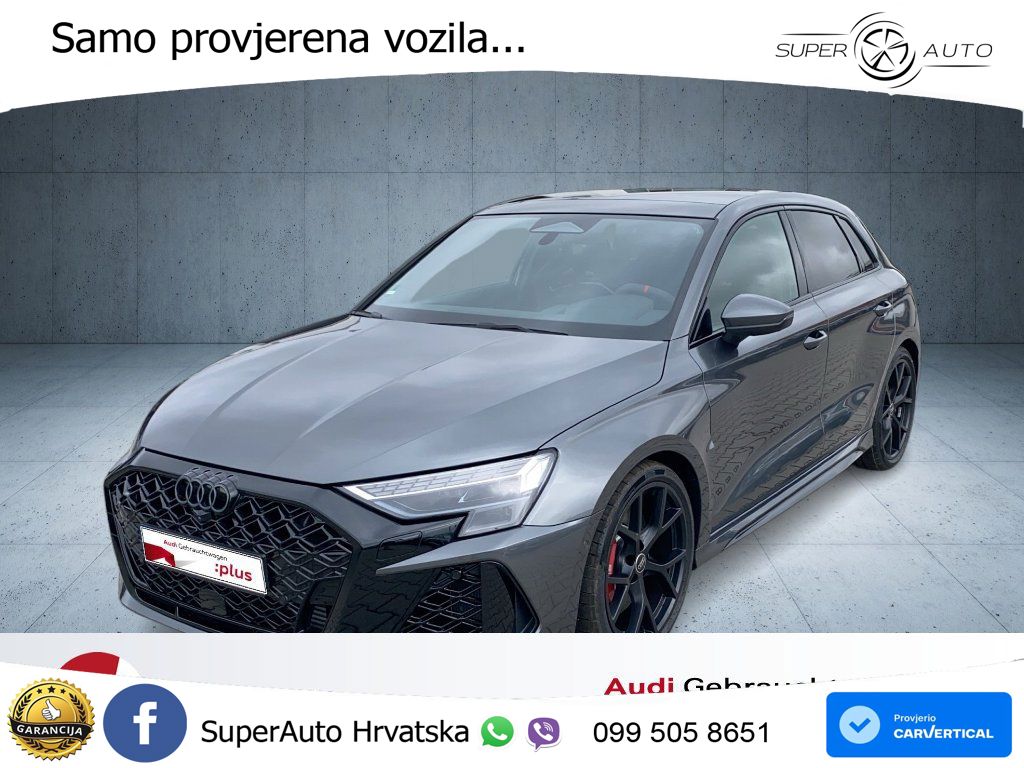 Audi RS3 Sportback 2.5 TFSI (400 KS) quattro S tronic LED+GR SJED+ACC