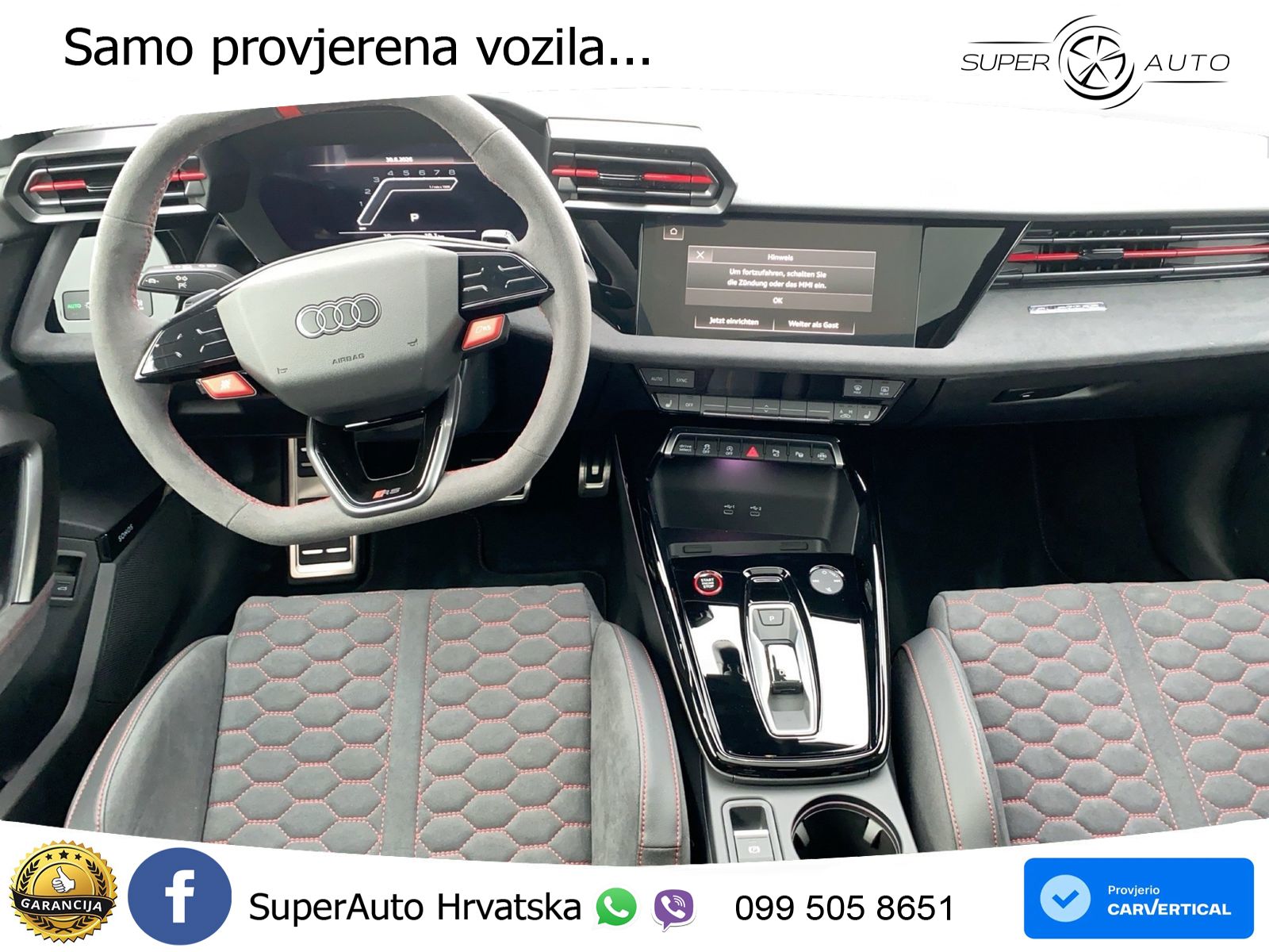Audi RS3 Sportback 2.5 TFSI (400 KS) quattro S tronic LED+GR SJED+ACC