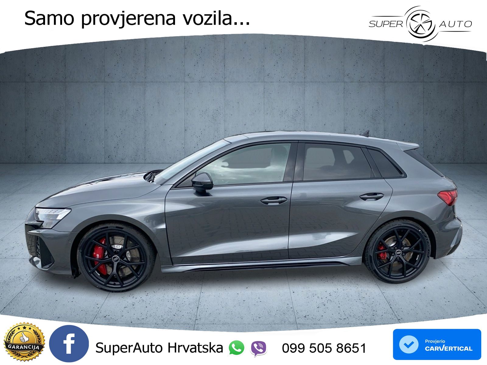 Audi RS3 Sportback 2.5 TFSI (400 KS) quattro S tronic LED+GR SJED+ACC