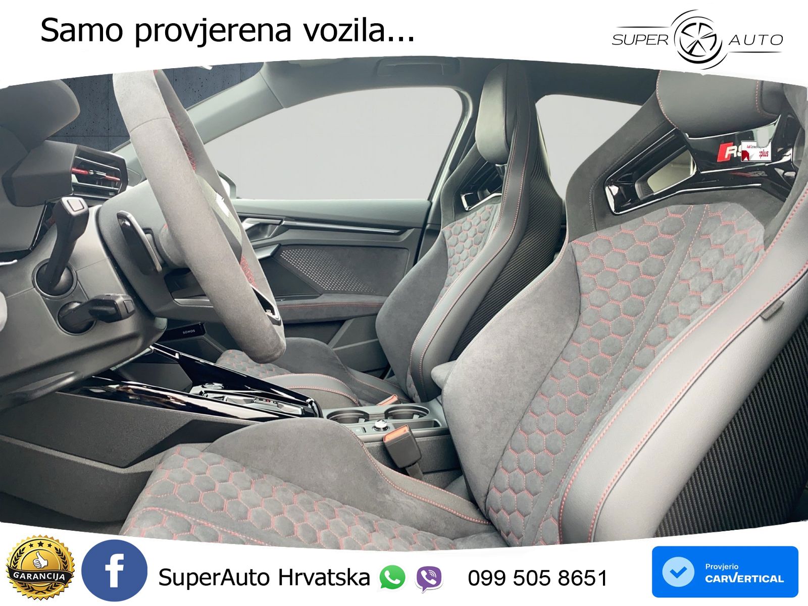 Audi RS3 Sportback 2.5 TFSI (400 KS) quattro S tronic LED+GR SJED+ACC