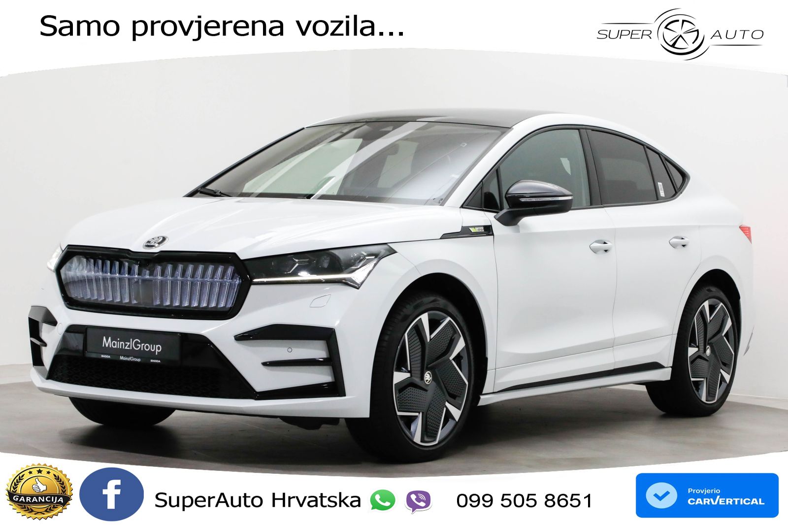 Škoda Enyaq Coupe iV RS 82 kWh (299 KS) AWD LED+GR SJED+ACC