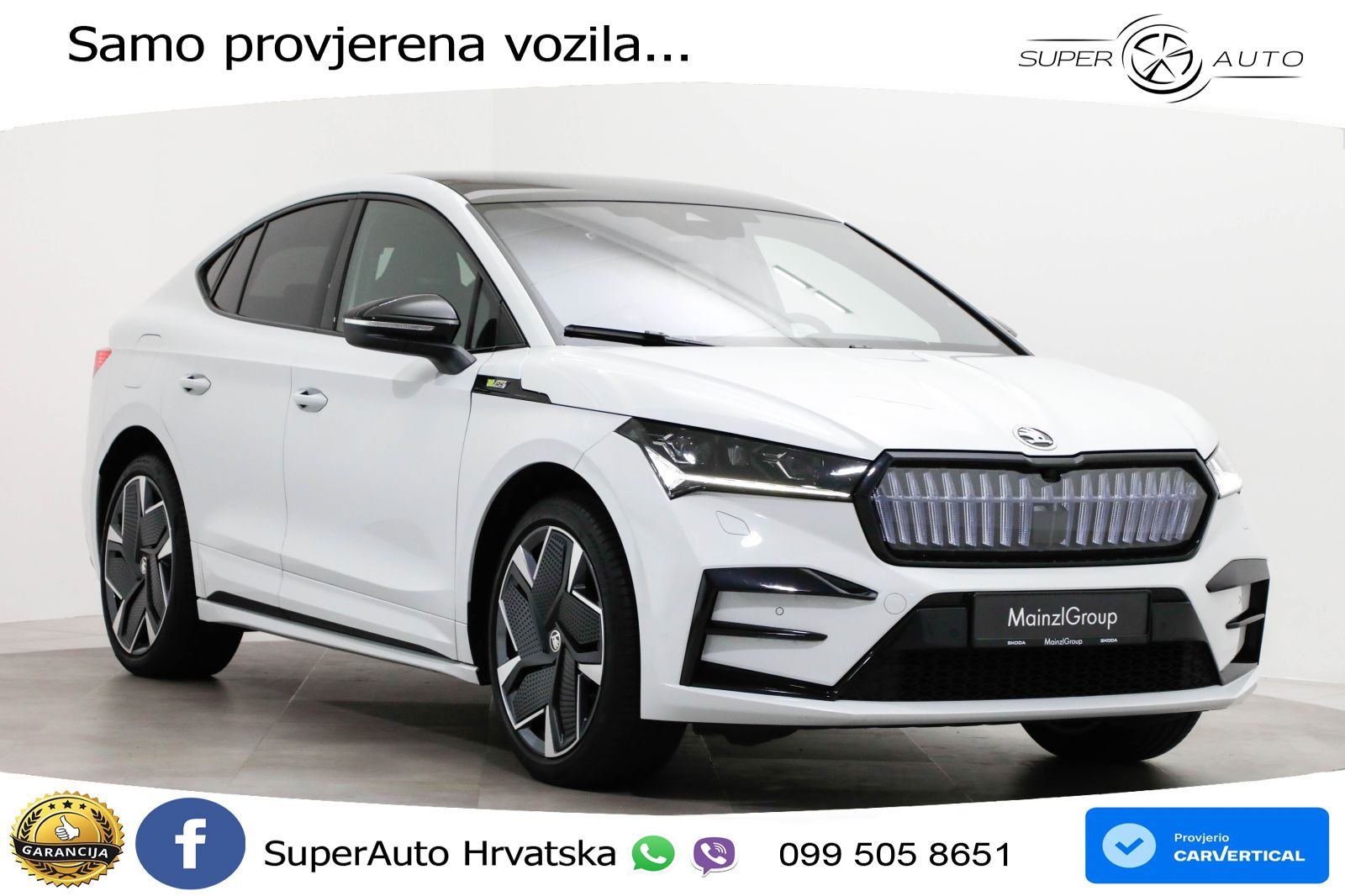 Škoda Enyaq Coupe iV RS 82 kWh (299 KS) AWD LED+GR SJED+ACC