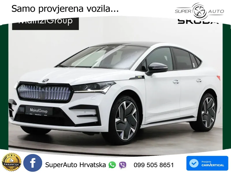 Škoda Enyaq Coupe iV RS 82 kWh (299 KS) AWD LED+GR SJED+ACC