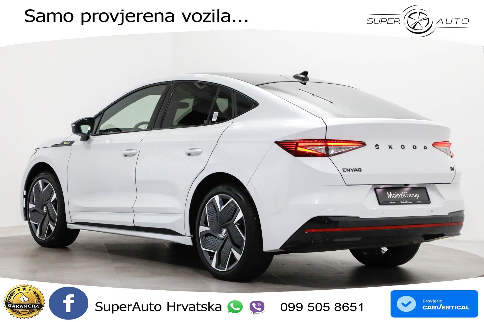Škoda Enyaq Coupe iV RS 82 kWh (299 KS) AWD LED+GR SJED+ACC