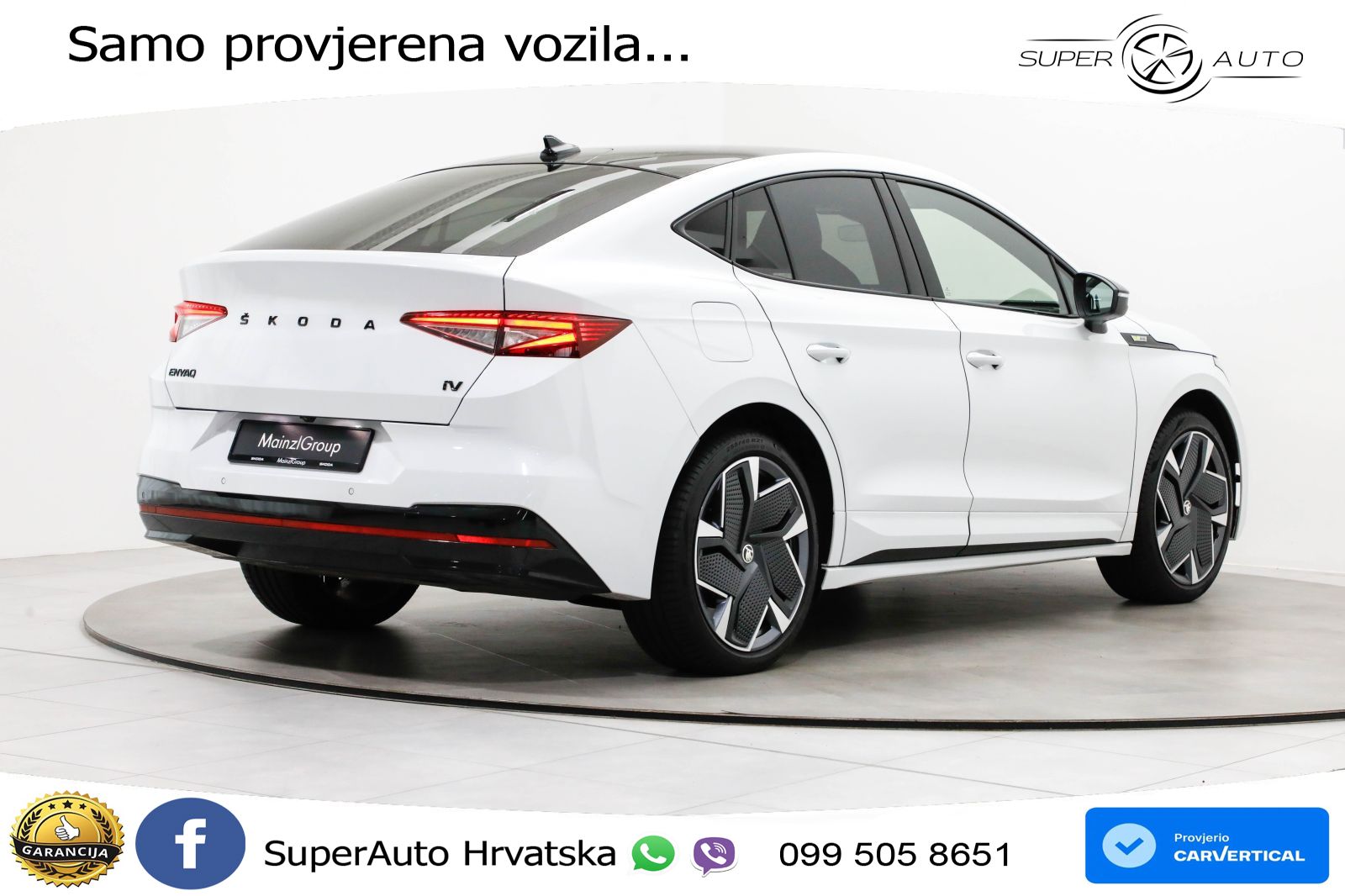 Škoda Enyaq Coupe iV RS 82 kWh (299 KS) AWD LED+GR SJED+ACC