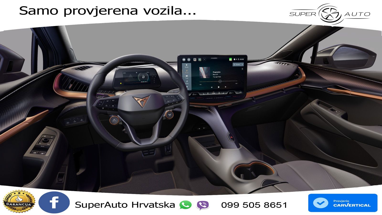 Cupra Tavascan 82 kWh (286 KS) LED+GR SJED+ACC