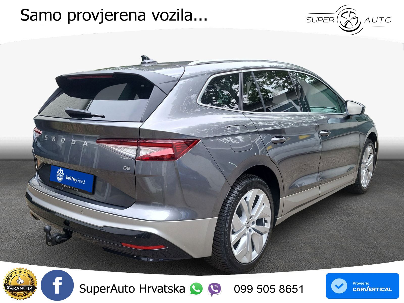 Škoda Enyaq 85 82 kWh (286 KS) Loft LED+ACC