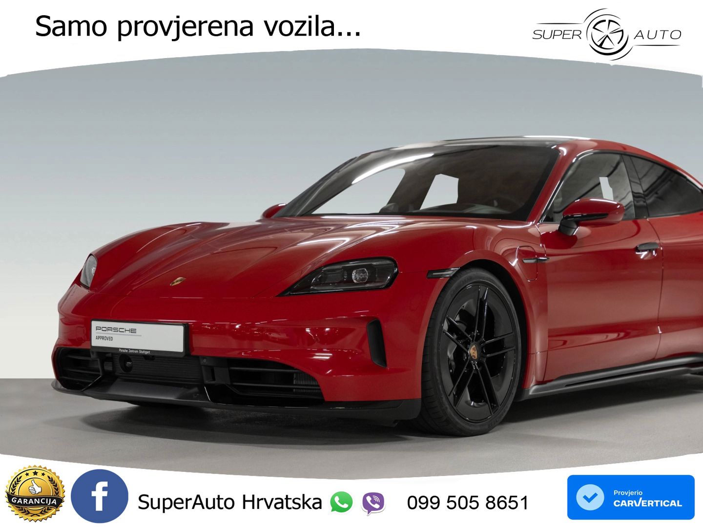 Porsche Taycan 4S 105 kWh (598 KS)