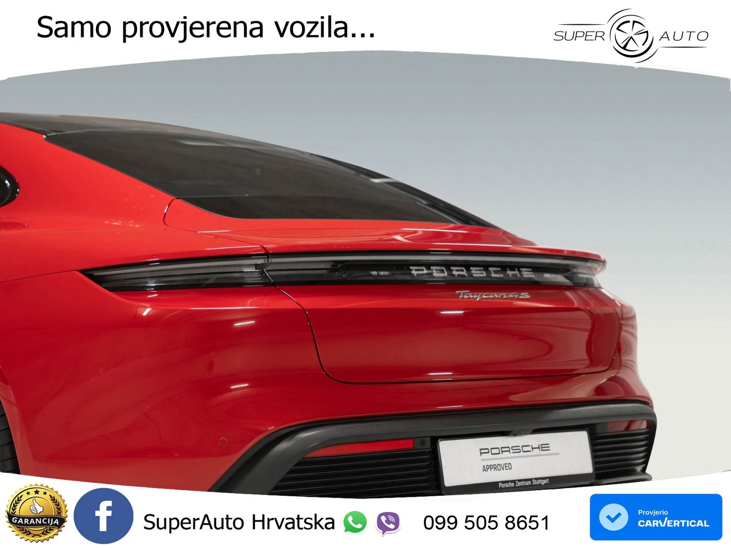 Porsche Taycan 4S 105 kWh (598 KS)