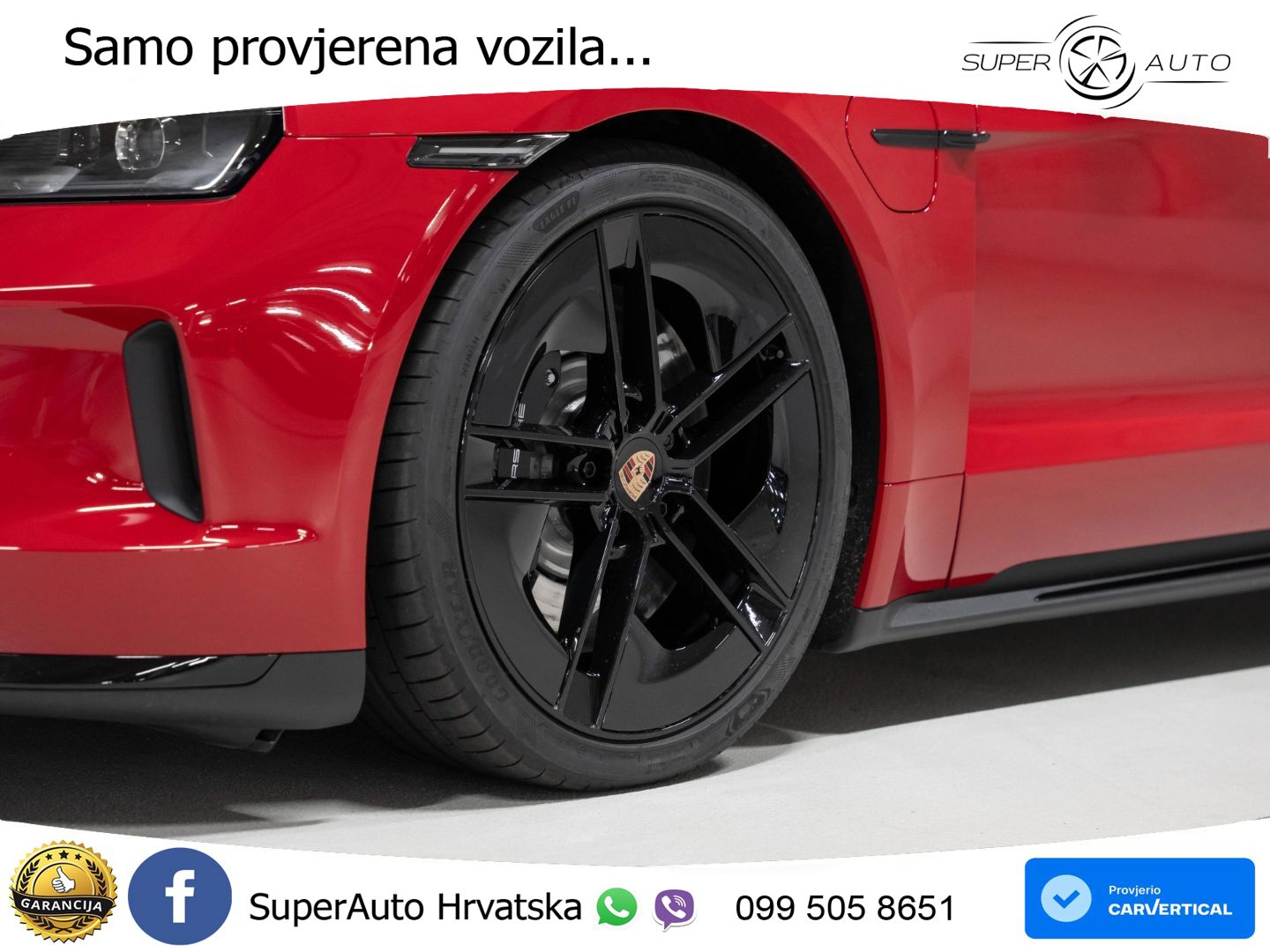 Porsche Taycan 4S 105 kWh (598 KS)