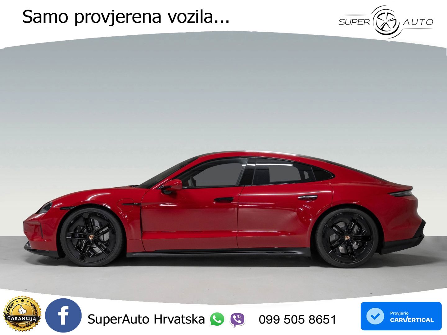 Porsche Taycan 4S 105 kWh (598 KS)