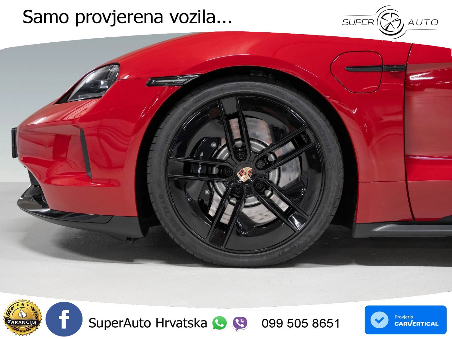 Porsche Taycan 4S 105 kWh (598 KS)
