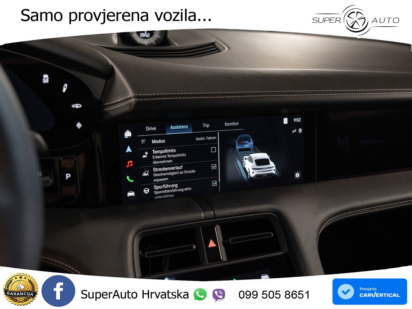 Porsche Taycan 4S 105 kWh (598 KS)
