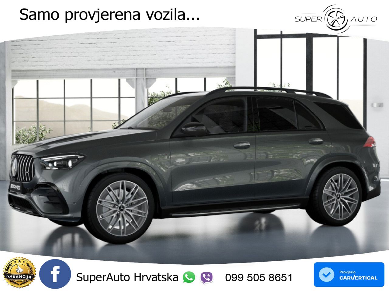 Mercedes AMG GLE 53 (435 KS) EQ Boost 4MATIC+ AMG SPEEDSHIFT TCT 9G LED+GR SJED+ACC