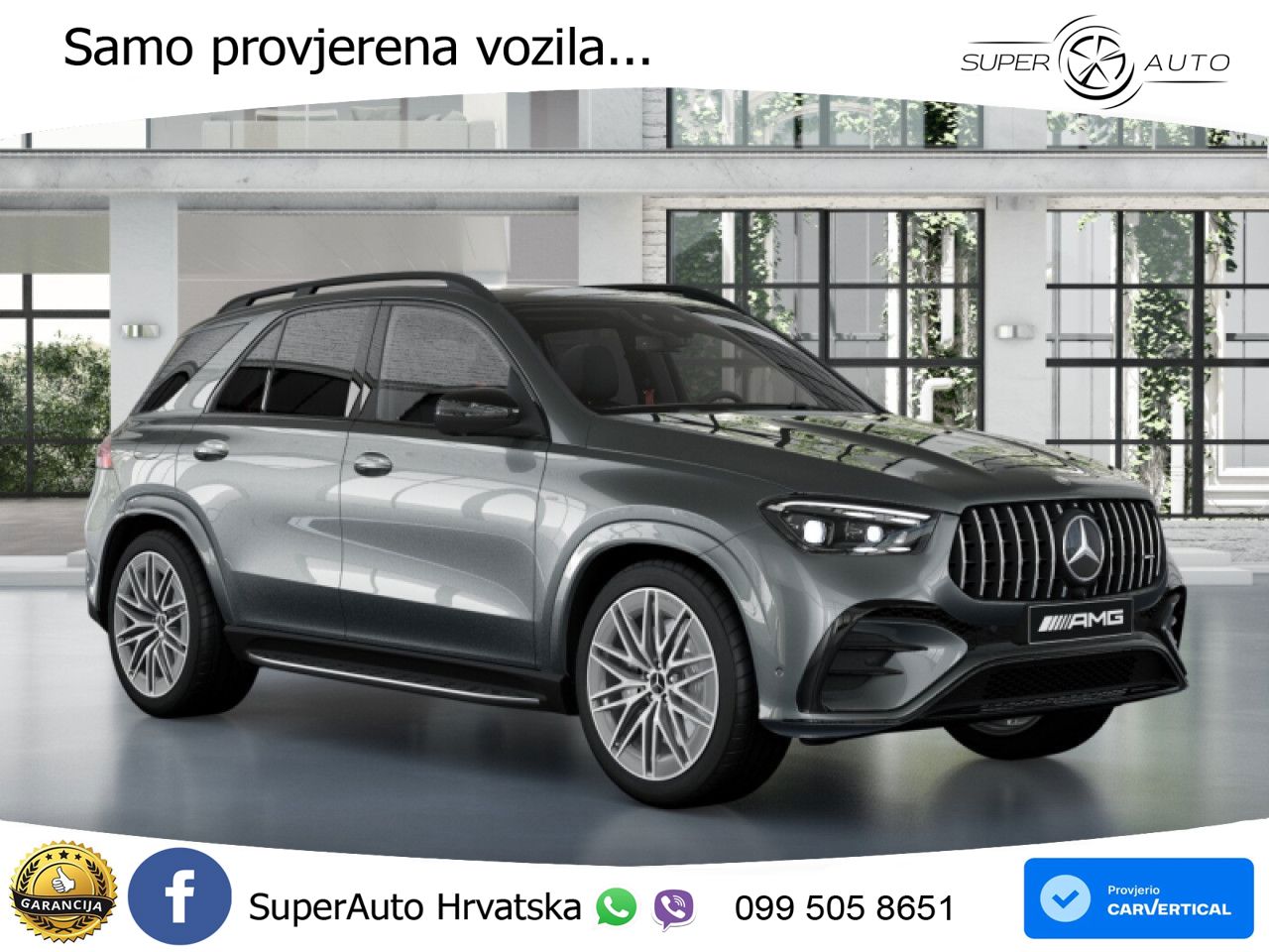 Mercedes AMG GLE 53 (435 KS) EQ Boost 4MATIC+ AMG SPEEDSHIFT TCT 9G LED+GR SJED+ACC