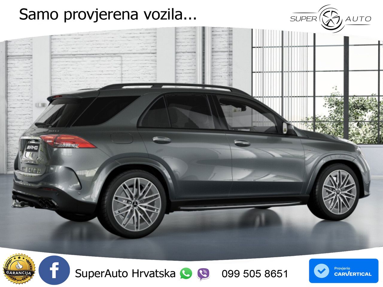 Mercedes AMG GLE 53 (435 KS) EQ Boost 4MATIC+ AMG SPEEDSHIFT TCT 9G LED+GR SJED+ACC