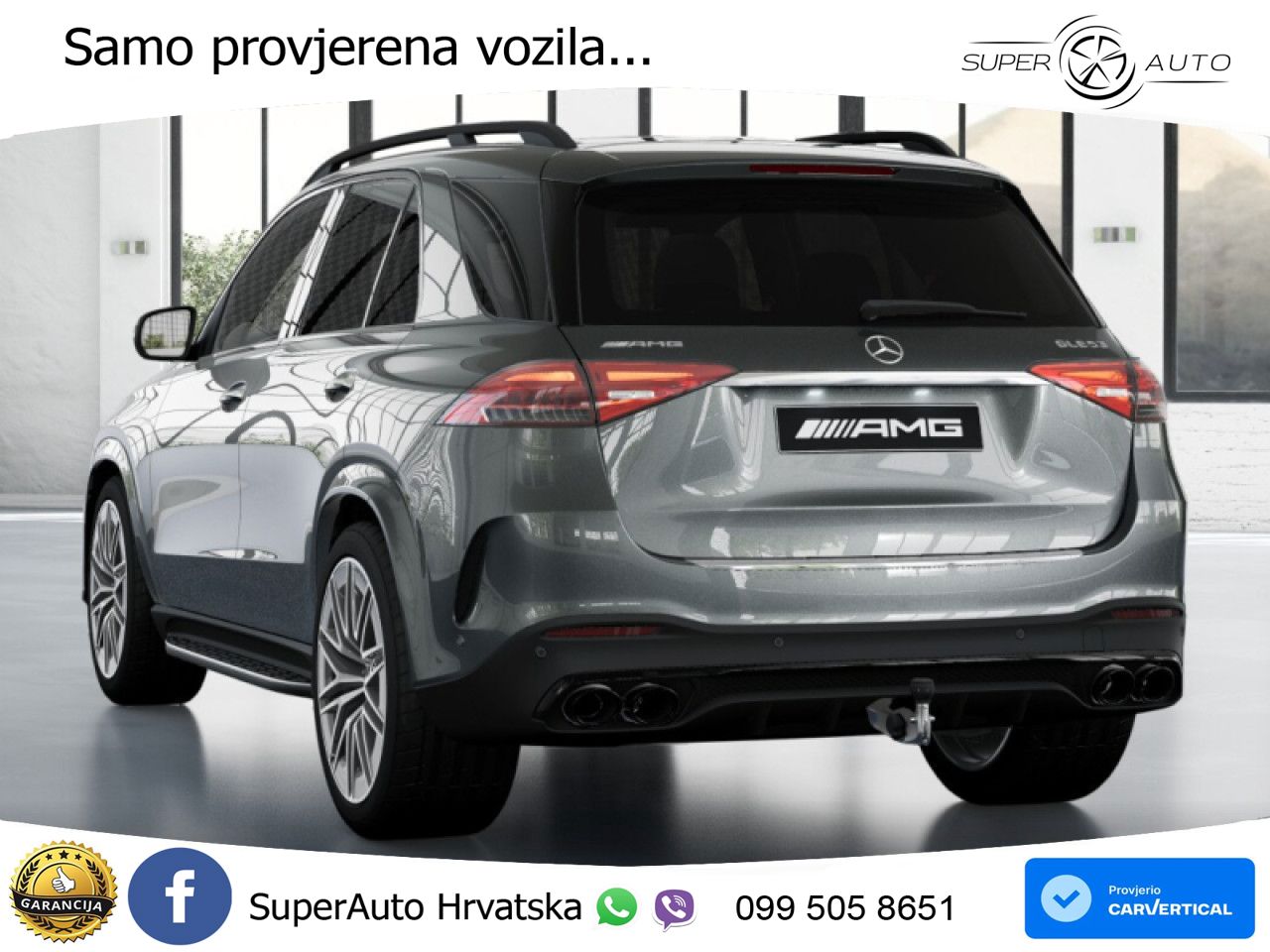 Mercedes AMG GLE 53 (435 KS) EQ Boost 4MATIC+ AMG SPEEDSHIFT TCT 9G LED+GR SJED+ACC