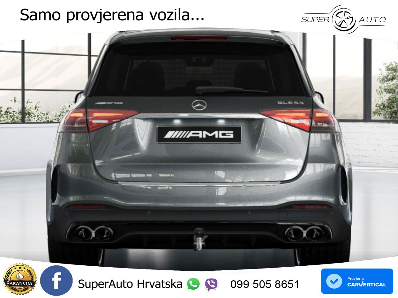 Mercedes AMG GLE 53 (435 KS) EQ Boost 4MATIC+ AMG SPEEDSHIFT TCT 9G LED+GR SJED+ACC