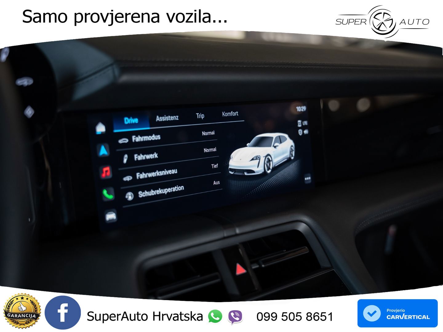 Porsche Taycan Sport Turismo 4S Performance Plus 93.4 kWh (571 KS)