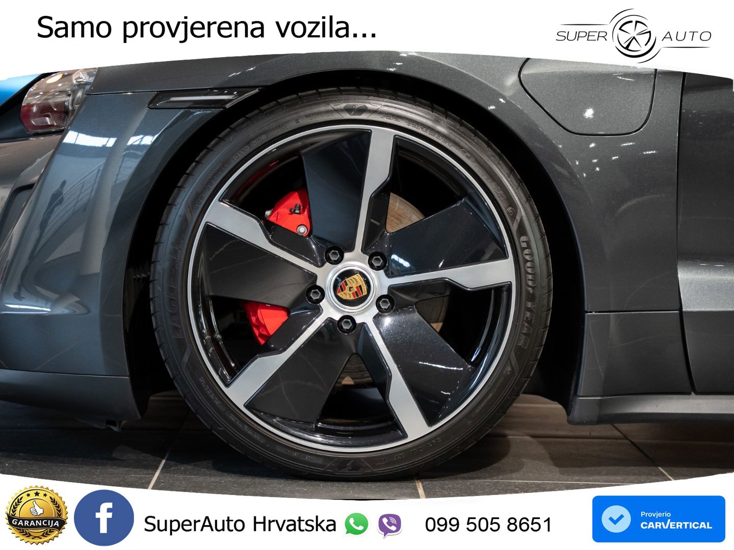 Porsche Taycan Sport Turismo 4S Performance Plus 93.4 kWh (571 KS)