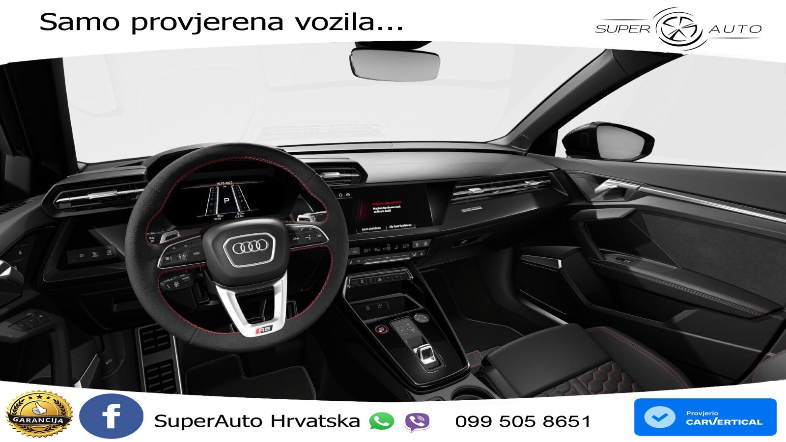 Audi RS3 Sedan 2.5 TFSI (400 KS) quattro S tronic LED+GR SJED+ACC