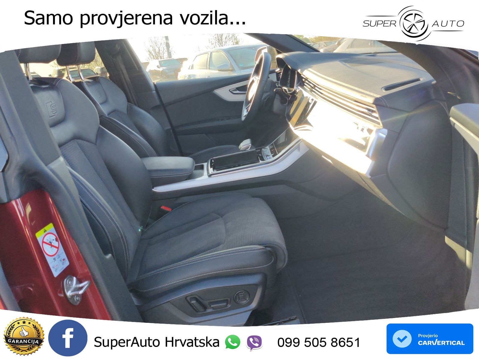 Audi Q8 50 TDI V6 (286 KS) quattro Tiptronic S line LED+GR SJED+ACC
