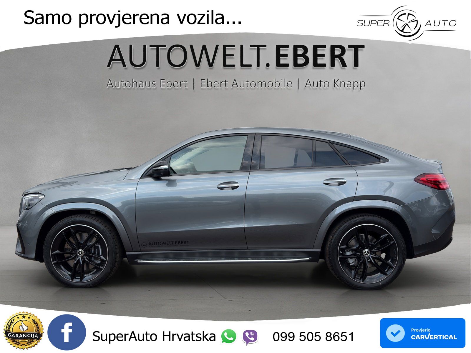 Mercedes GLE Coupe 450d (367 KS) EQ Boost 4MATIC 9G-TRONIC AMG LED+GR SJED+ACC