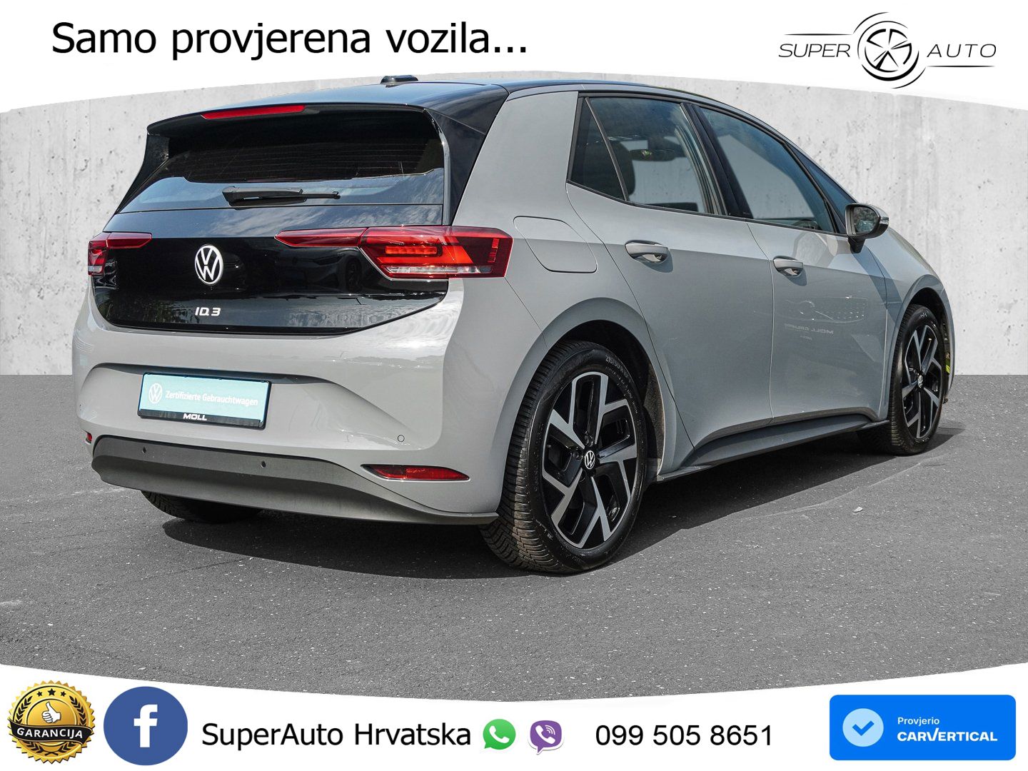 Volkswagen ID.3 Pro 62 kWh (204 KS) LED+ACC