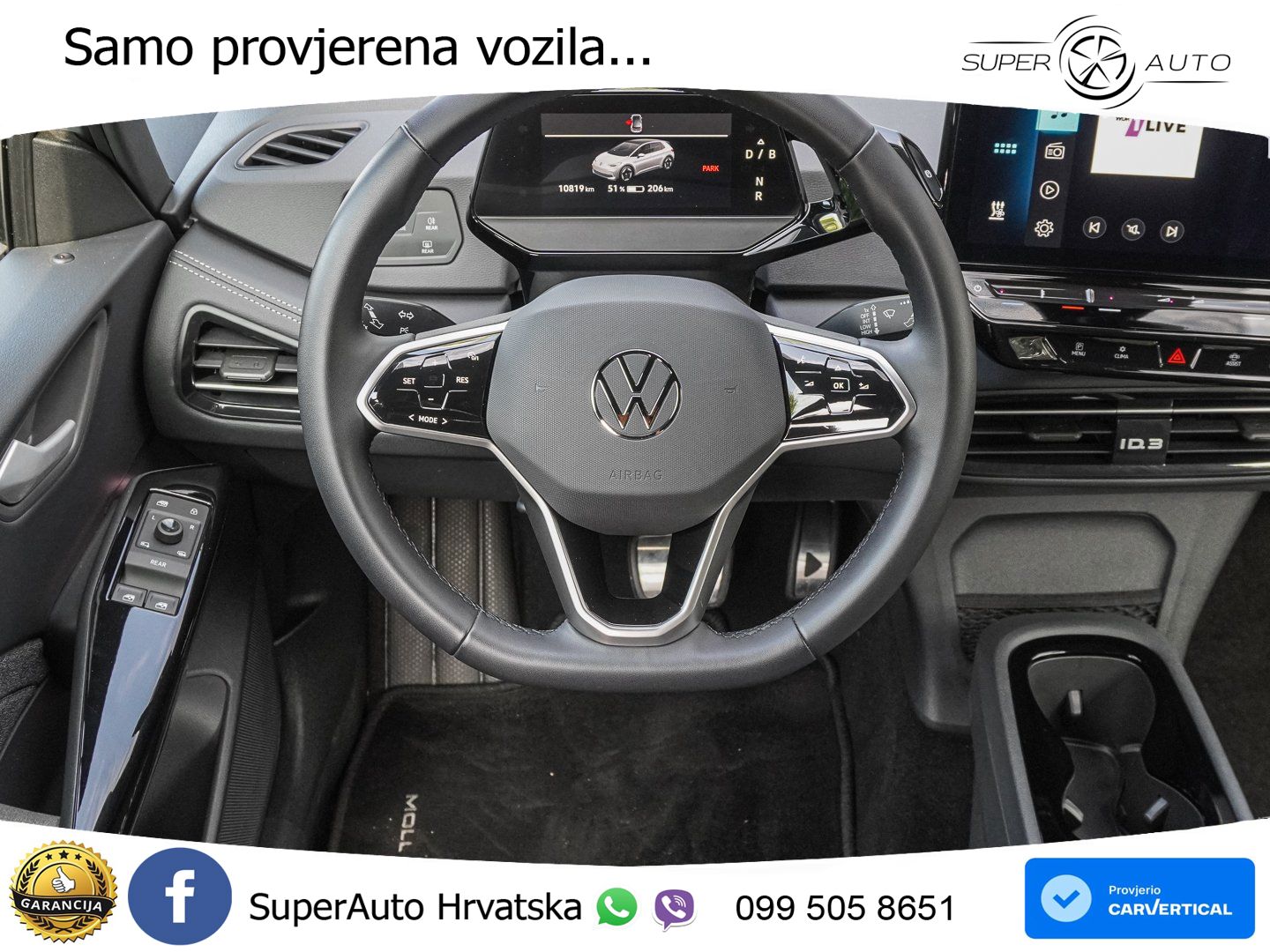 Volkswagen ID.3 Pro 62 kWh (204 KS) LED+ACC