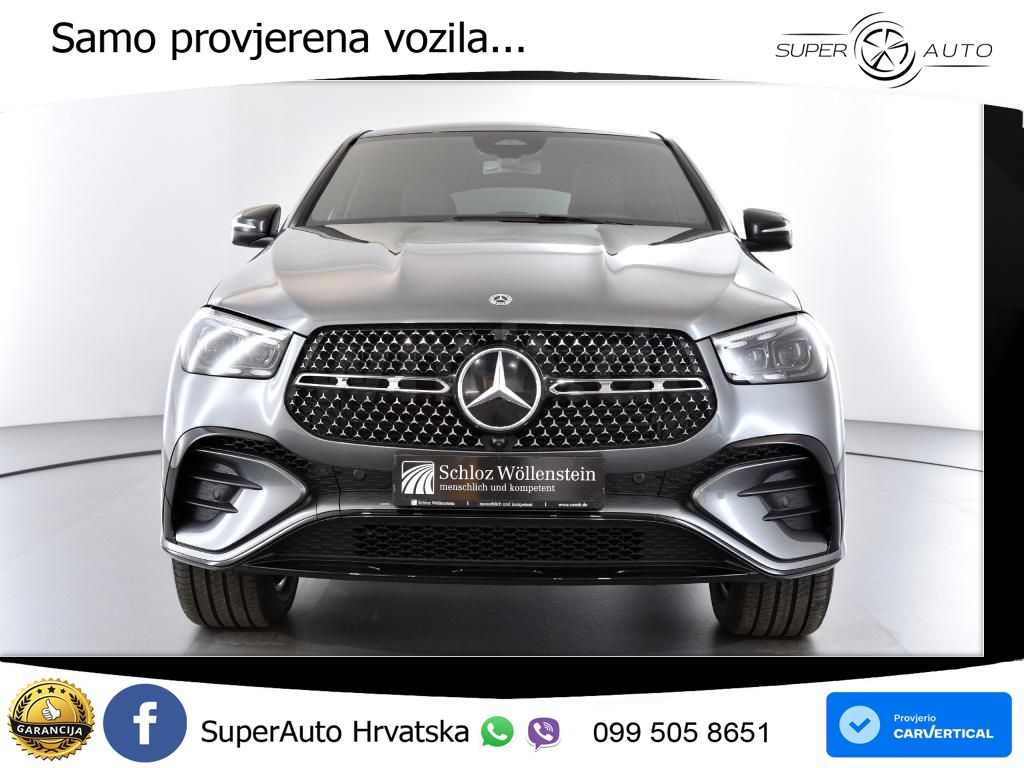 Mercedes GLE Coupe 450d (367 KS) EQ Boost 4MATIC 9G-TRONIC AMG LED+GR SJED+ACC