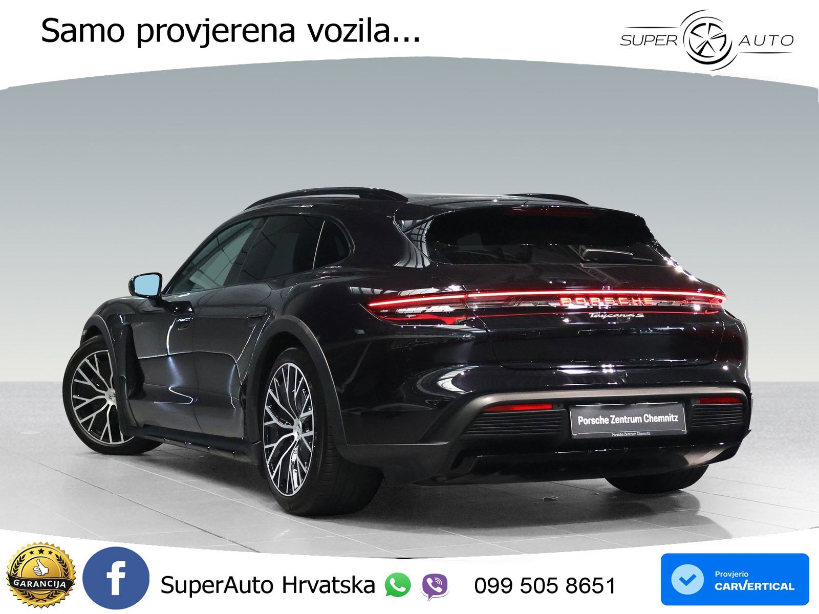 Porsche Taycan Cross Turismo 4S 105 kWh (598 KS)