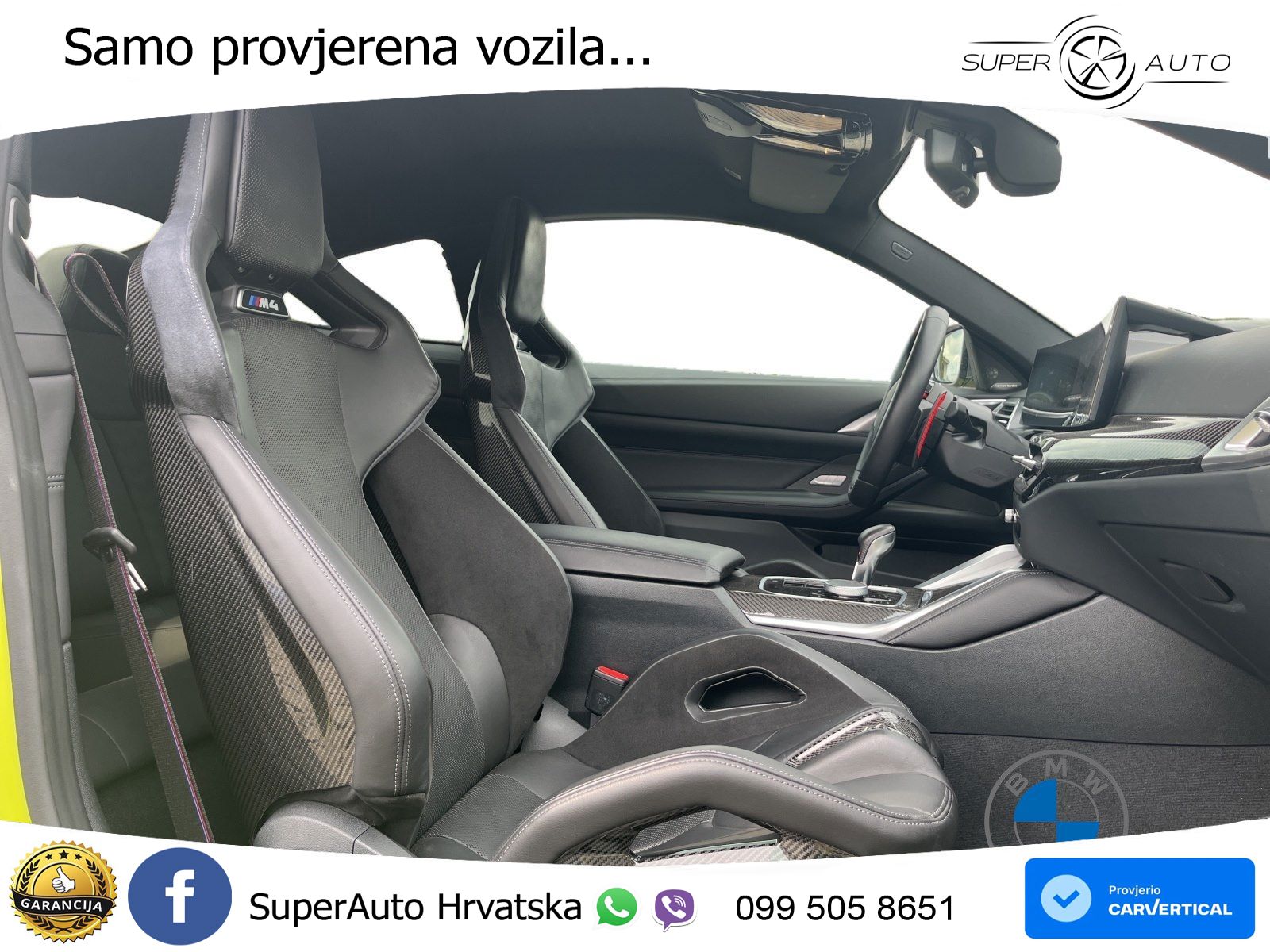 BMW M4 Competition 3.0 (510 KS) Steptronic LED+GR SJED+ACC