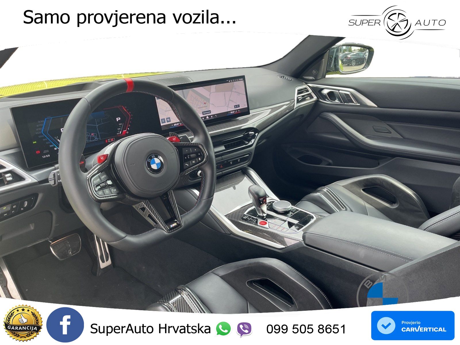 BMW M4 Competition 3.0 (510 KS) Steptronic LED+GR SJED+ACC