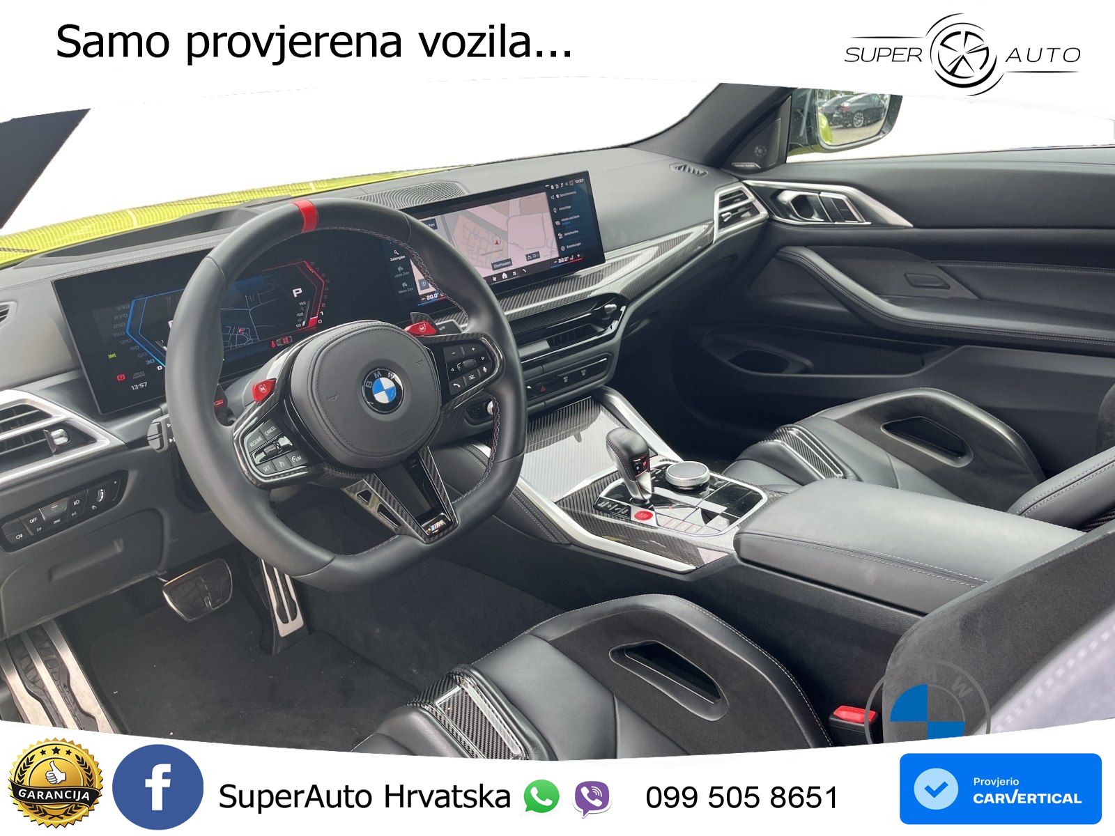 BMW M4 Competition 3.0 (510 KS) Steptronic LED+GR SJED+ACC