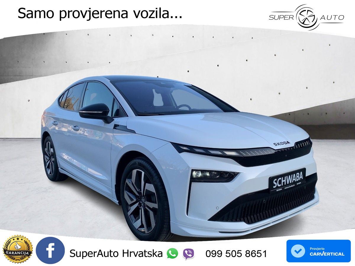 Škoda Enyaq Coupe 60 63 kWh (204 KS) SportLine LED+GR SJED+ACC