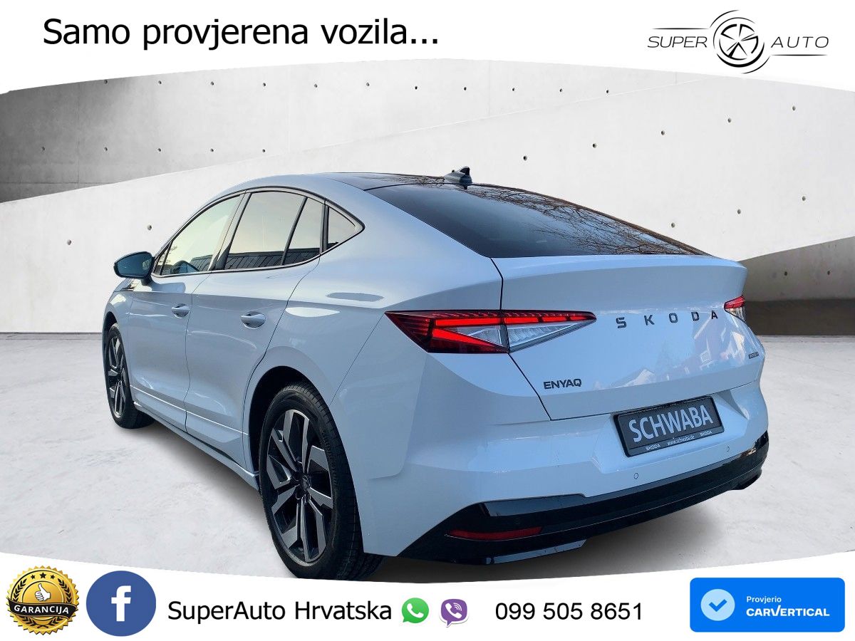 Škoda Enyaq Coupe 60 63 kWh (204 KS) SportLine LED+GR SJED+ACC