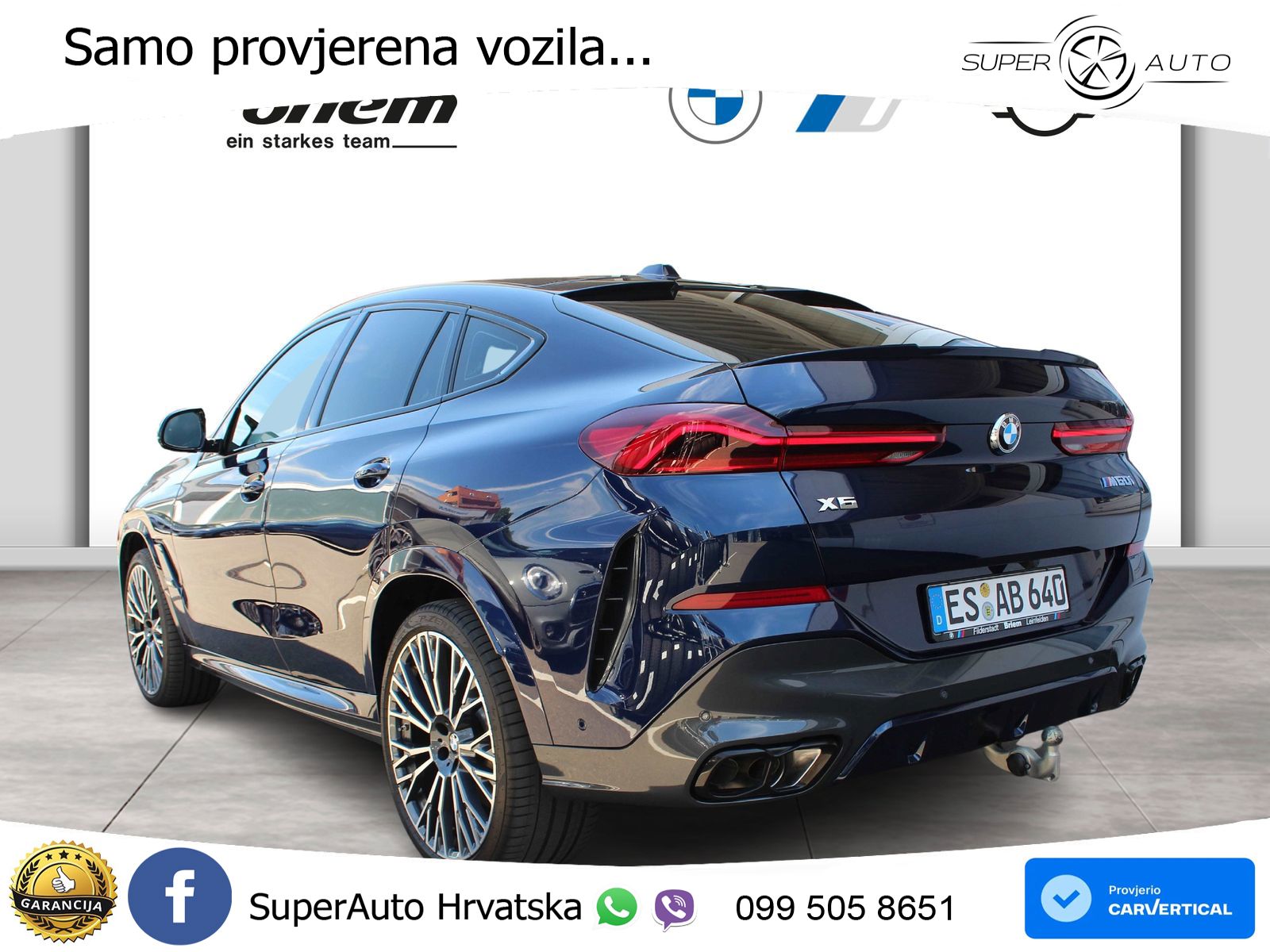 BMW X6 M60i V8 (530 KS) xDrive Steptronic