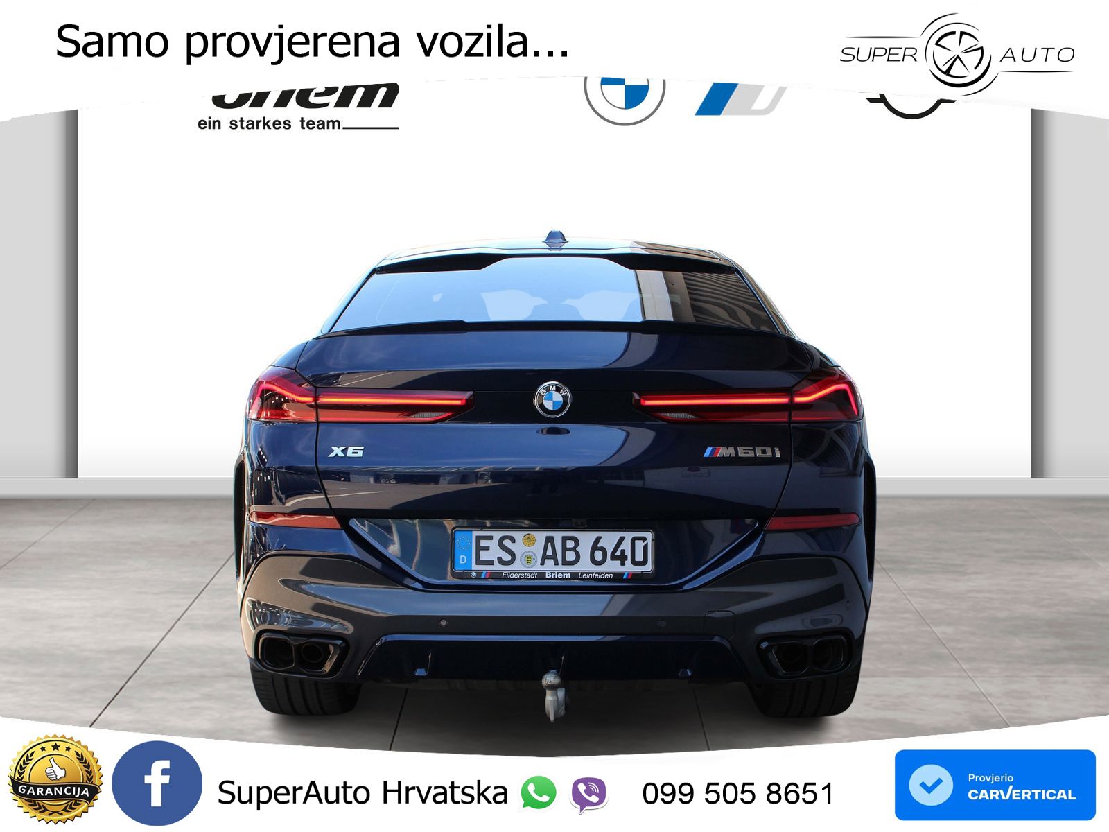 BMW X6 M60i V8 (530 KS) xDrive Steptronic