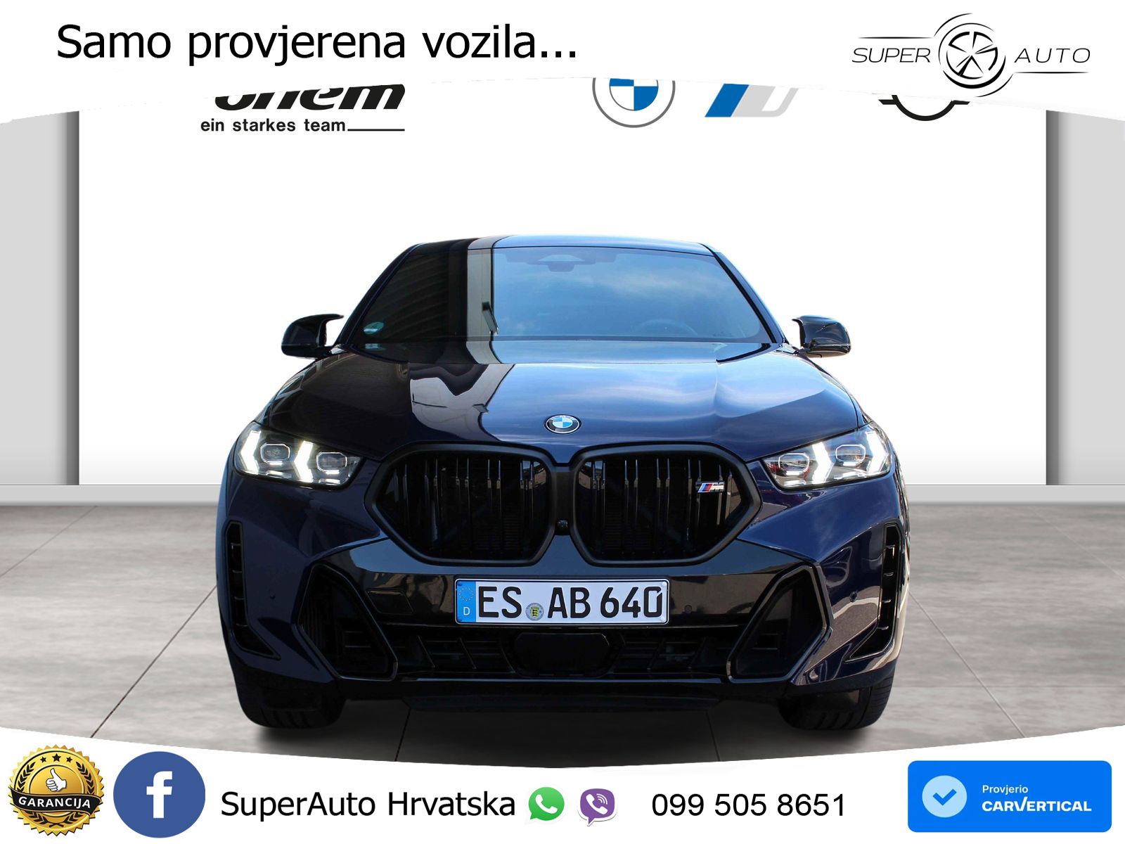 BMW X6 M60i V8 (530 KS) xDrive Steptronic