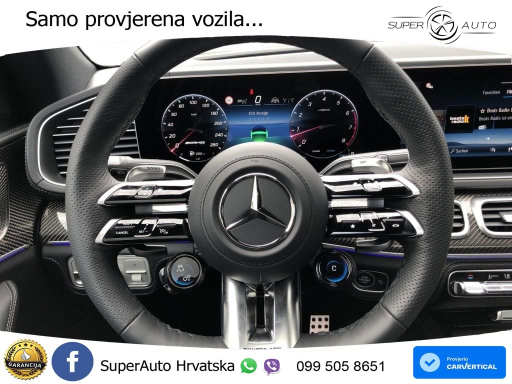 Mercedes AMG GLE Coupe 53 (435 KS) EQ Boost 4MATIC+ AMG SPEEDSHIFT TCT 9G LED+GR SJED+ACC