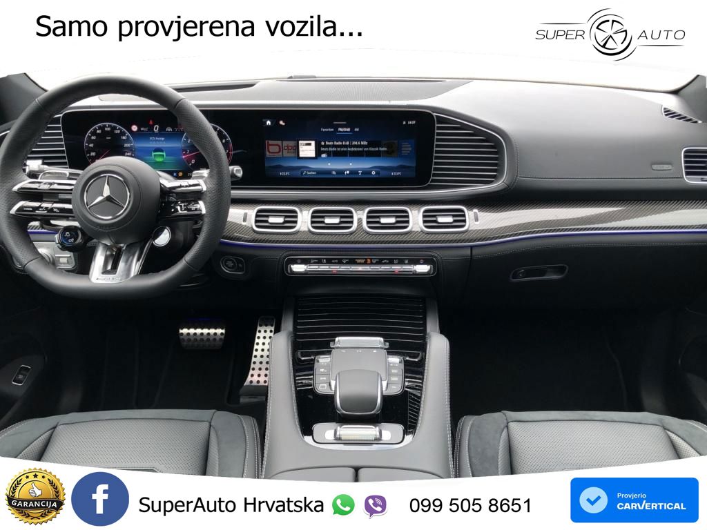 Mercedes AMG GLE Coupe 53 (435 KS) EQ Boost 4MATIC+ AMG SPEEDSHIFT TCT 9G LED+GR SJED+ACC