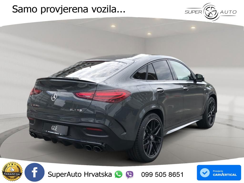 Mercedes AMG GLE Coupe 53 (435 KS) EQ Boost 4MATIC+ AMG SPEEDSHIFT TCT 9G LED+GR SJED+ACC