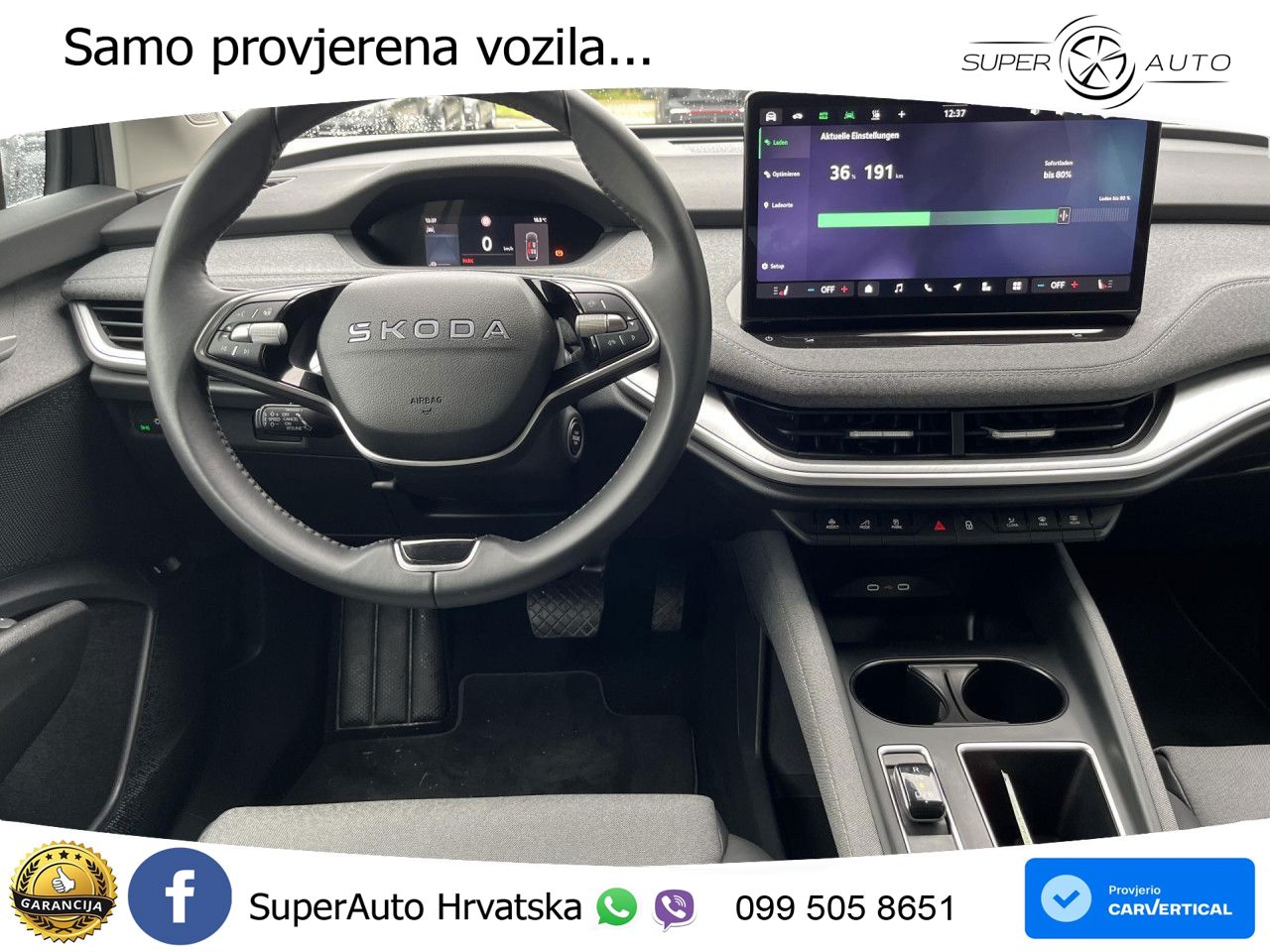 Škoda Enyaq 85 82 kWh (286 KS) LED+GR SJED+ACC