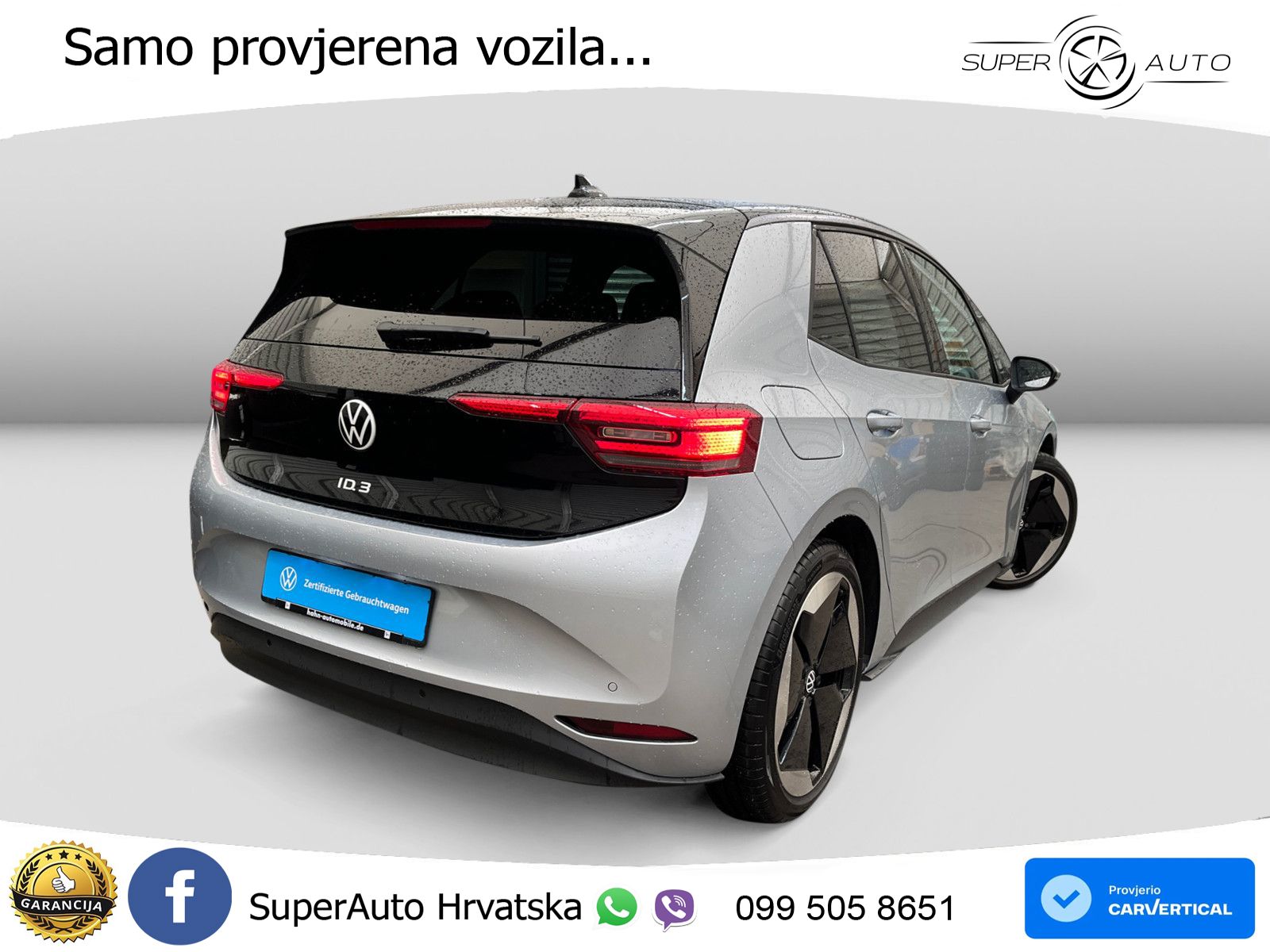 Volkswagen ID.3 Pro S 82 kWh (231 KS) LED+GR SJED+ACC