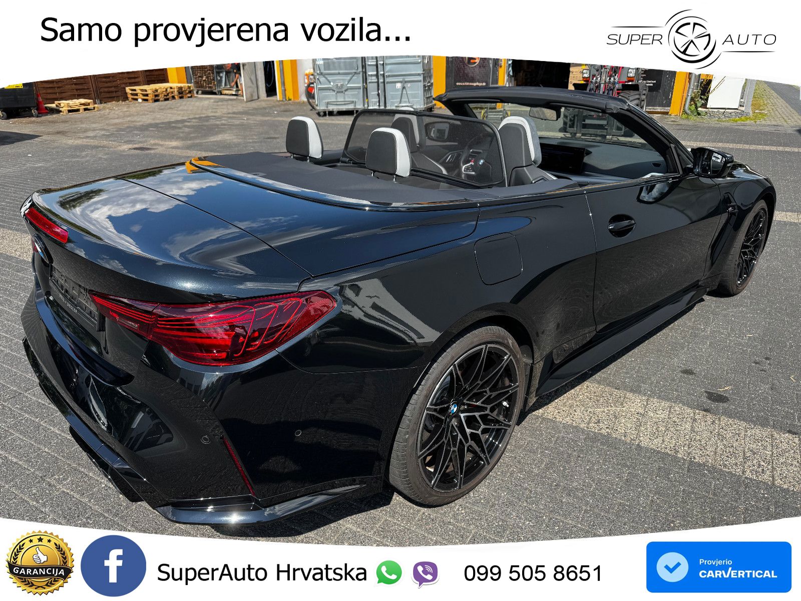 BMW M4 Convertible Competition 3.0 (530 KS) xDrive Steptronic LED+GR SJED+ACC
