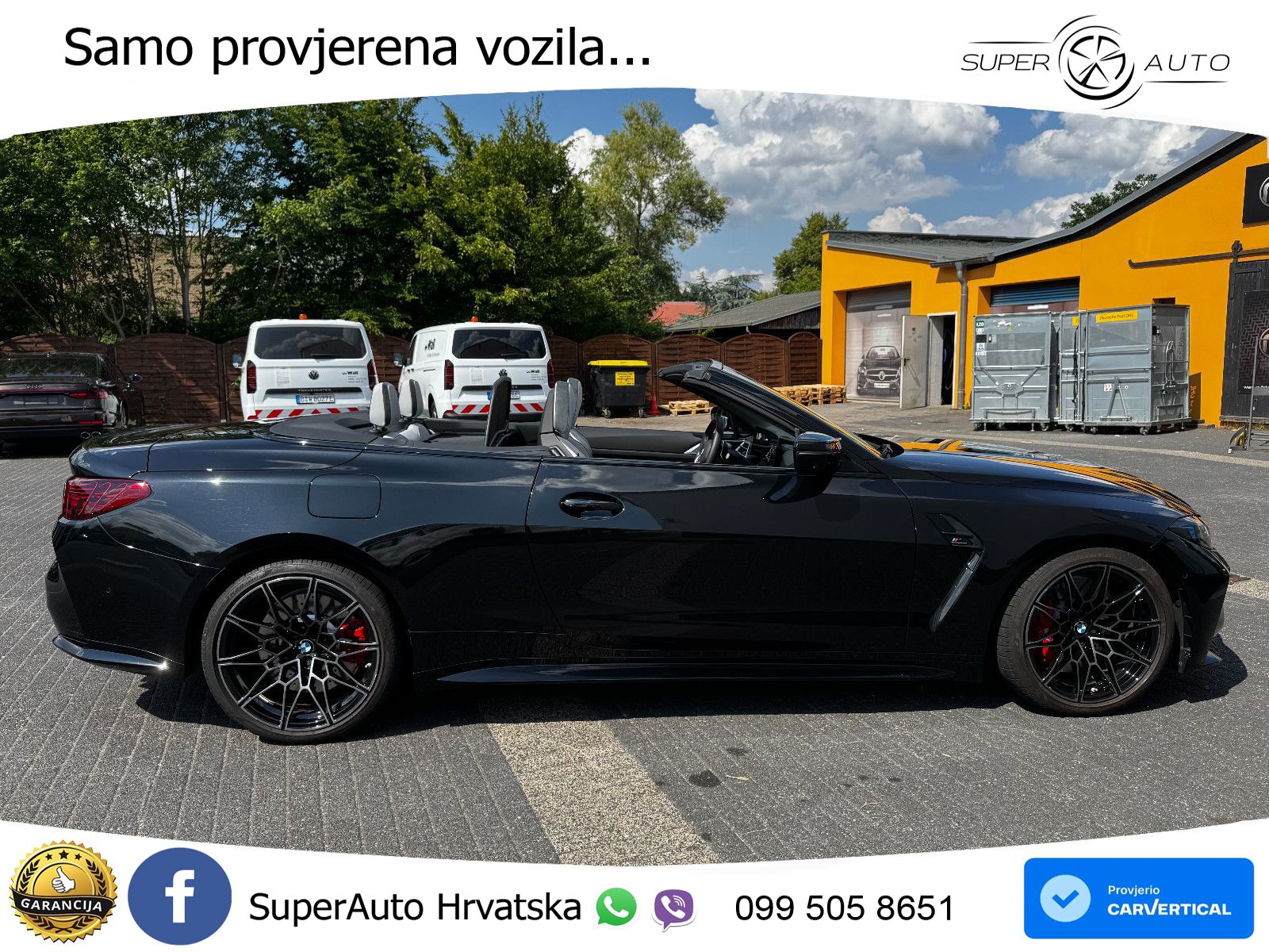 BMW M4 Convertible Competition 3.0 (530 KS) xDrive Steptronic LED+GR SJED+ACC