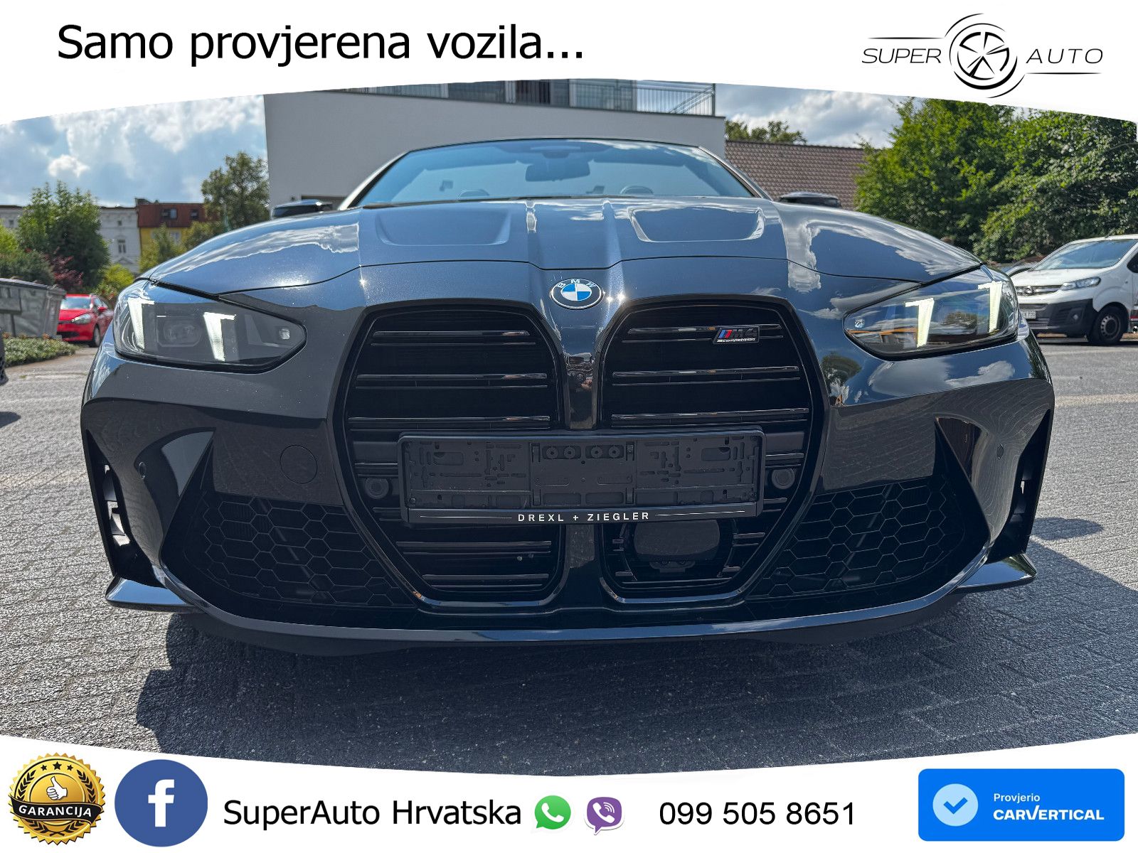 BMW M4 Convertible Competition 3.0 (530 KS) xDrive Steptronic LED+GR SJED+ACC
