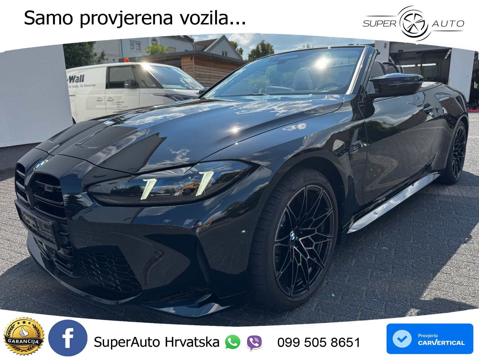 BMW M4 Convertible Competition 3.0 (530 KS) xDrive Steptronic LED+GR SJED+ACC