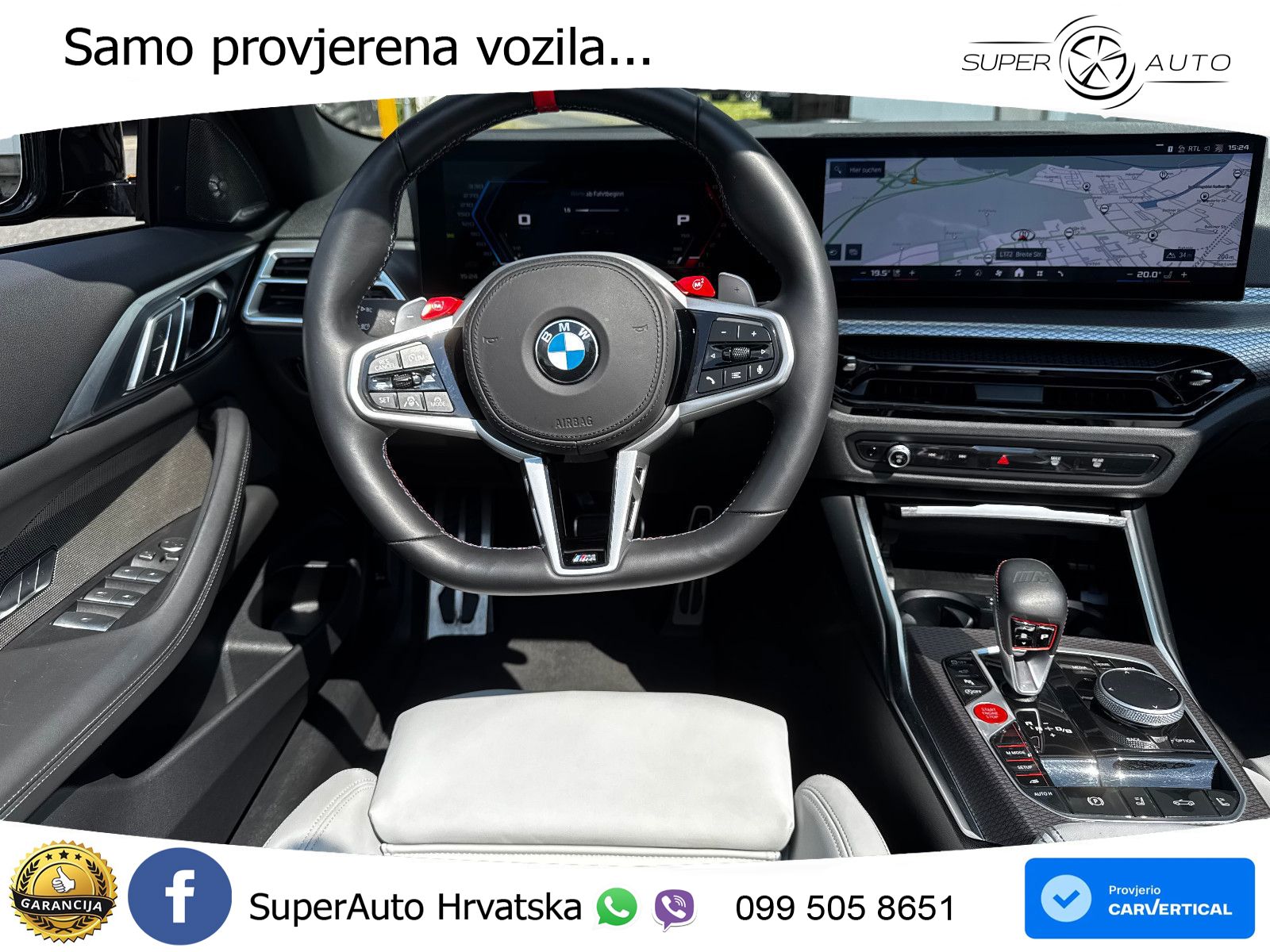 BMW M4 Convertible Competition 3.0 (530 KS) xDrive Steptronic LED+GR SJED+ACC