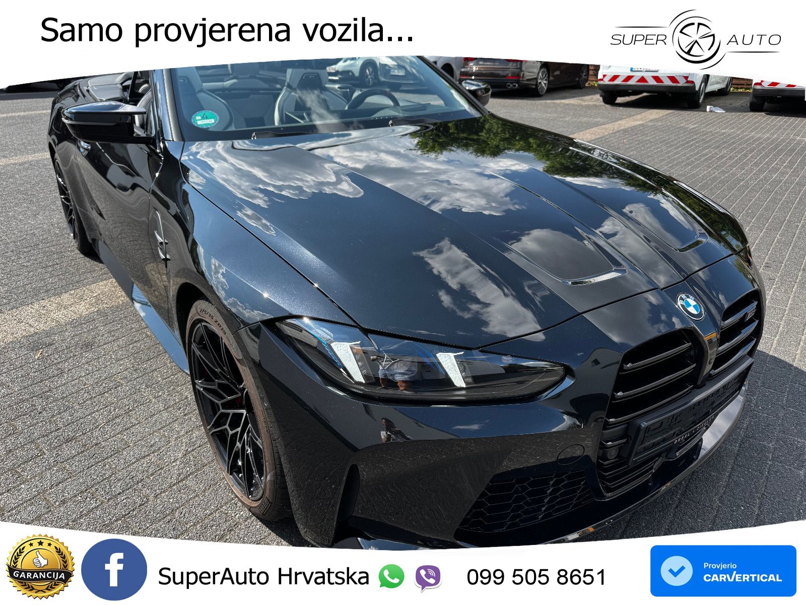 BMW M4 Convertible Competition 3.0 (530 KS) xDrive Steptronic LED+GR SJED+ACC